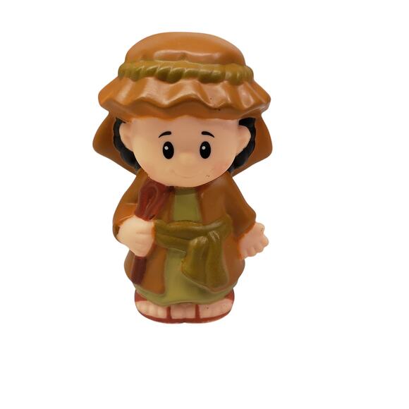 Vintage Little People Nativity Scene Baby Jesus Mary Joseph Mattel 2002 - Picture 9 of 16